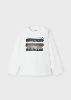 BOY Mayoral Boy Lenticular Print T-Shirt