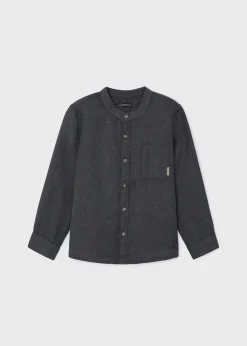 BOY Mayoral Boy Mao Collar Shirt