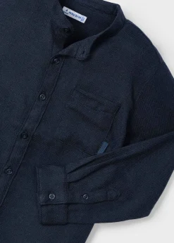 BOY Mayoral Boy Mao Collar Shirt