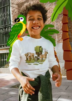 BOY Mayoral Boy Pixel Print T-Shirt