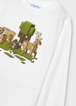 BOY Mayoral Boy Pixel Print T-Shirt
