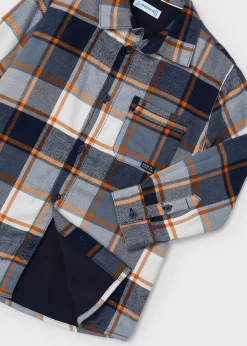 BOY Mayoral Boy Plaid Overshirt