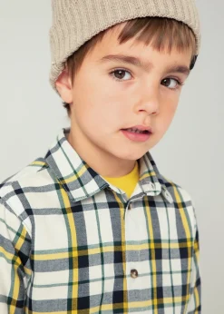 BOY Mayoral Boy Plaid Shirt