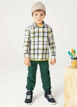 BOY Mayoral Boy Plaid Shirt