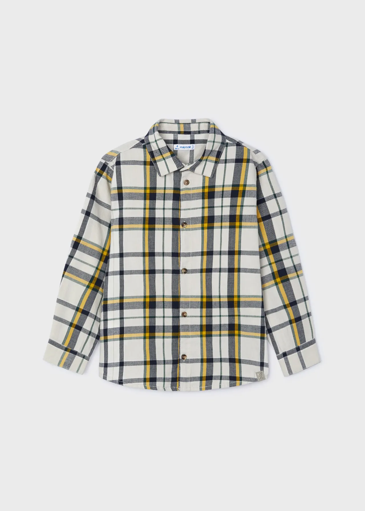 BOY Mayoral Boy Plaid Shirt
