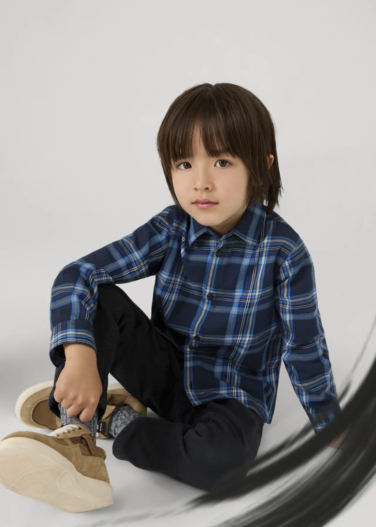 BOY Mayoral Boy Plaid Shirt