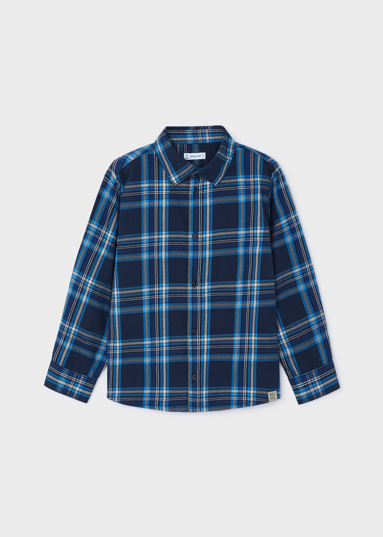BOY Mayoral Boy Plaid Shirt
