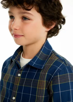 BOY Mayoral Boy Plaid Shirt