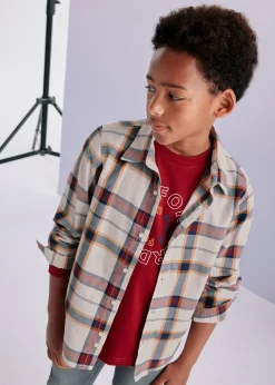 BOY Mayoral Boy Plaid Shirt