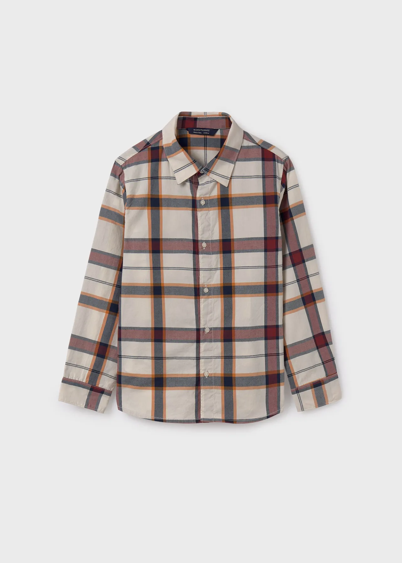BOY Mayoral Boy Plaid Shirt