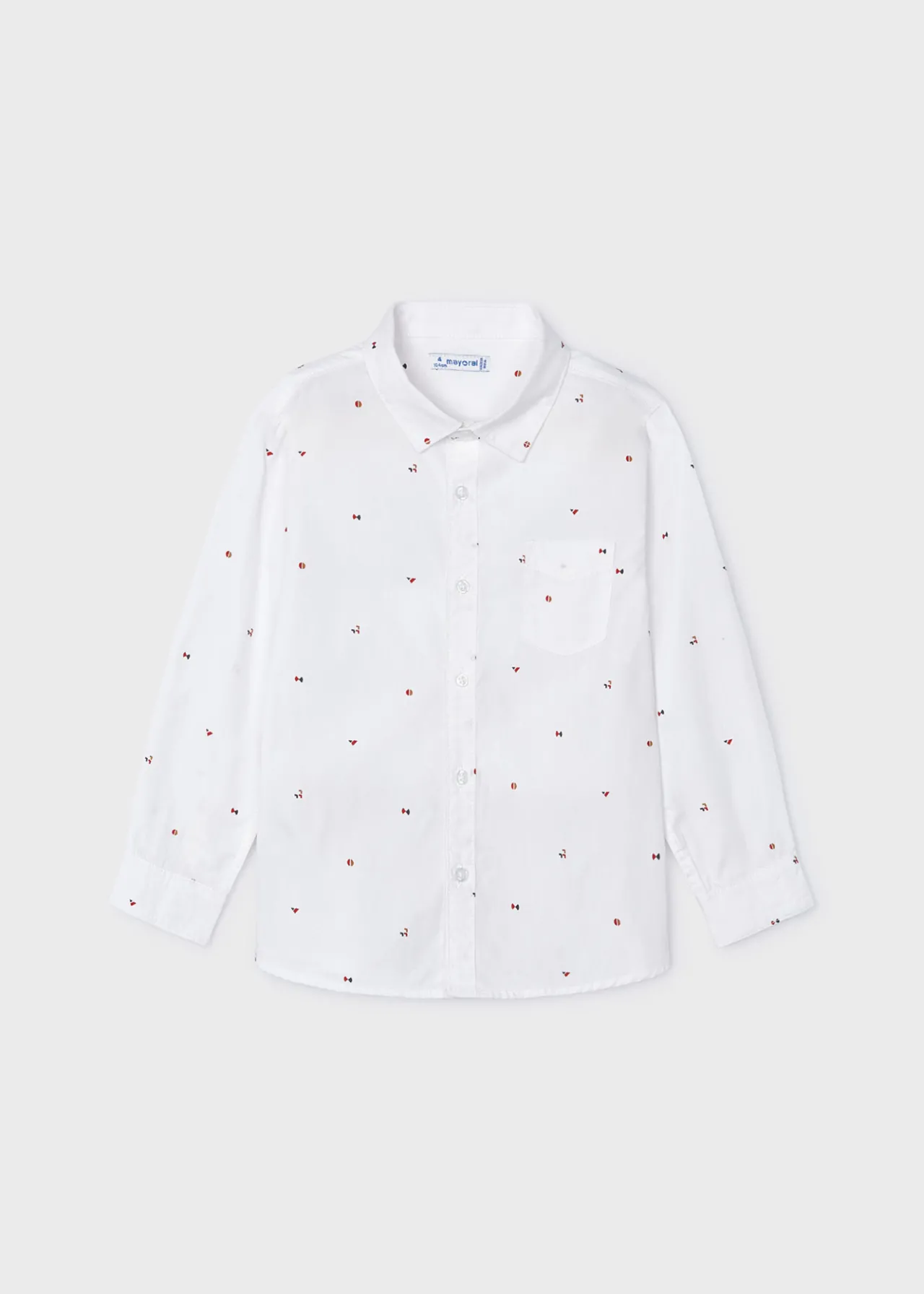 BOY Mayoral Boy Print Shirt