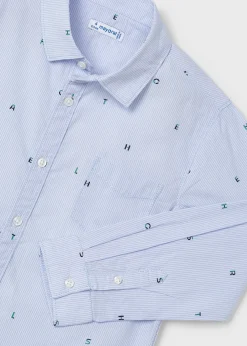 BOY Mayoral Boy Print Shirt