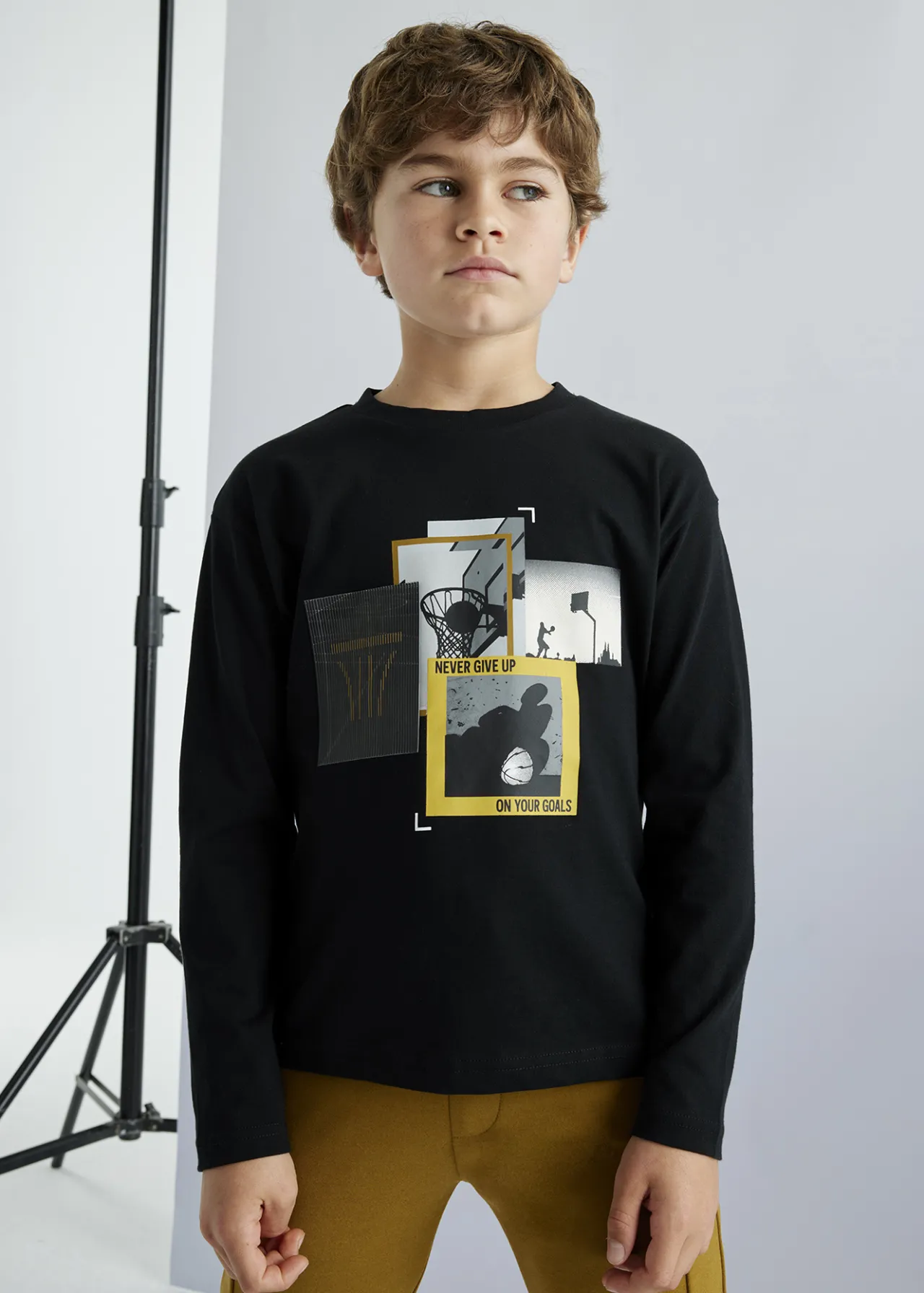 BOY Mayoral Boy Print T-Shirt