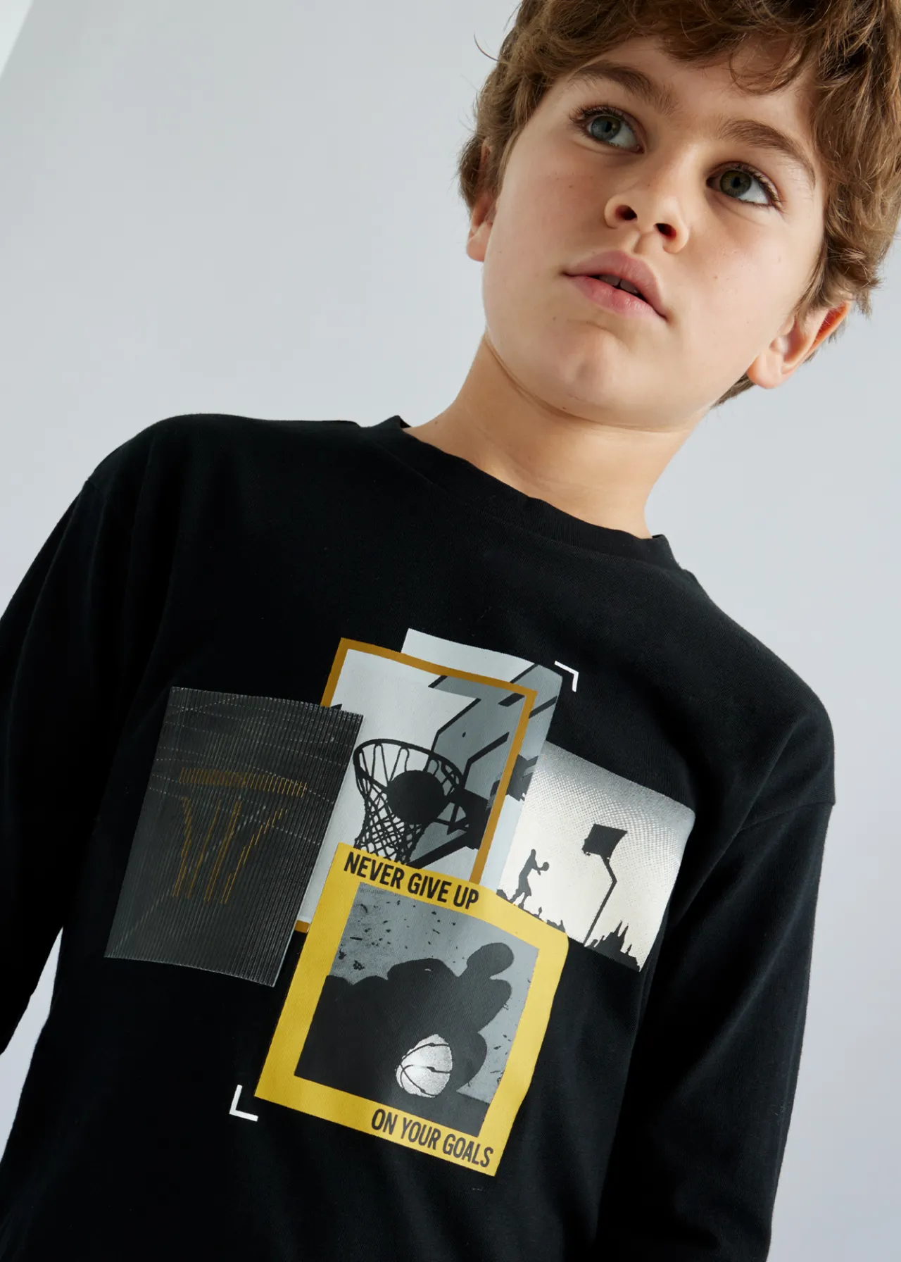BOY Mayoral Boy Print T-Shirt
