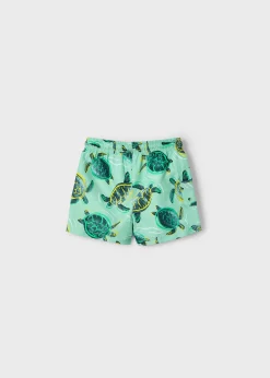 BOY Mayoral Boy Printed Swim Trunks