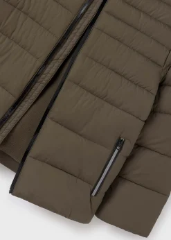 BOY Mayoral Boy Puffer Jacket with Reflective Details