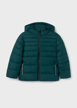 BOY Mayoral Boy Puffer Jacket with Reflective Details