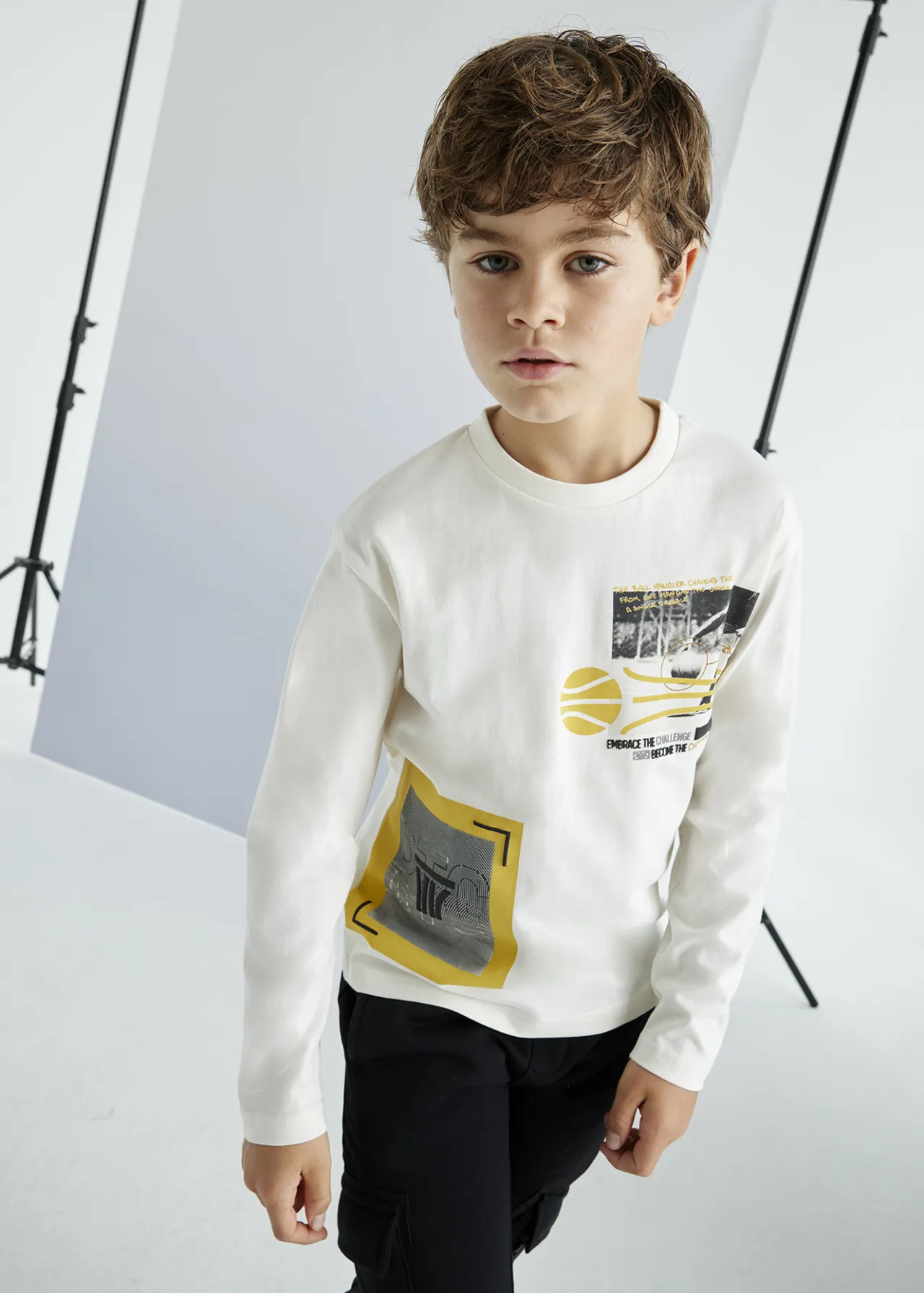 BOY Mayoral Boy Reflective Detail T-shirt