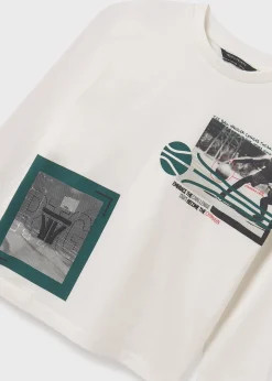 BOY Mayoral Boy Reflective Detail T-shirt