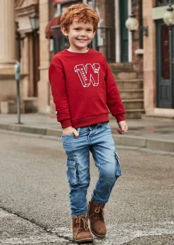 BOY Mayoral Boy Relaxed Shoulder Sweatshirt