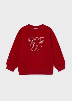BOY Mayoral Boy Relaxed Shoulder Sweatshirt