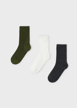 BOY Mayoral Boy Set of 3 Socks