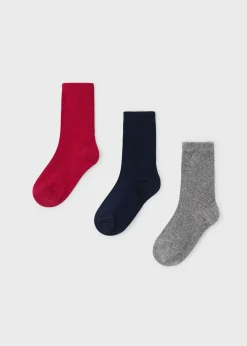 BOY Mayoral Boy Set of 3 Socks