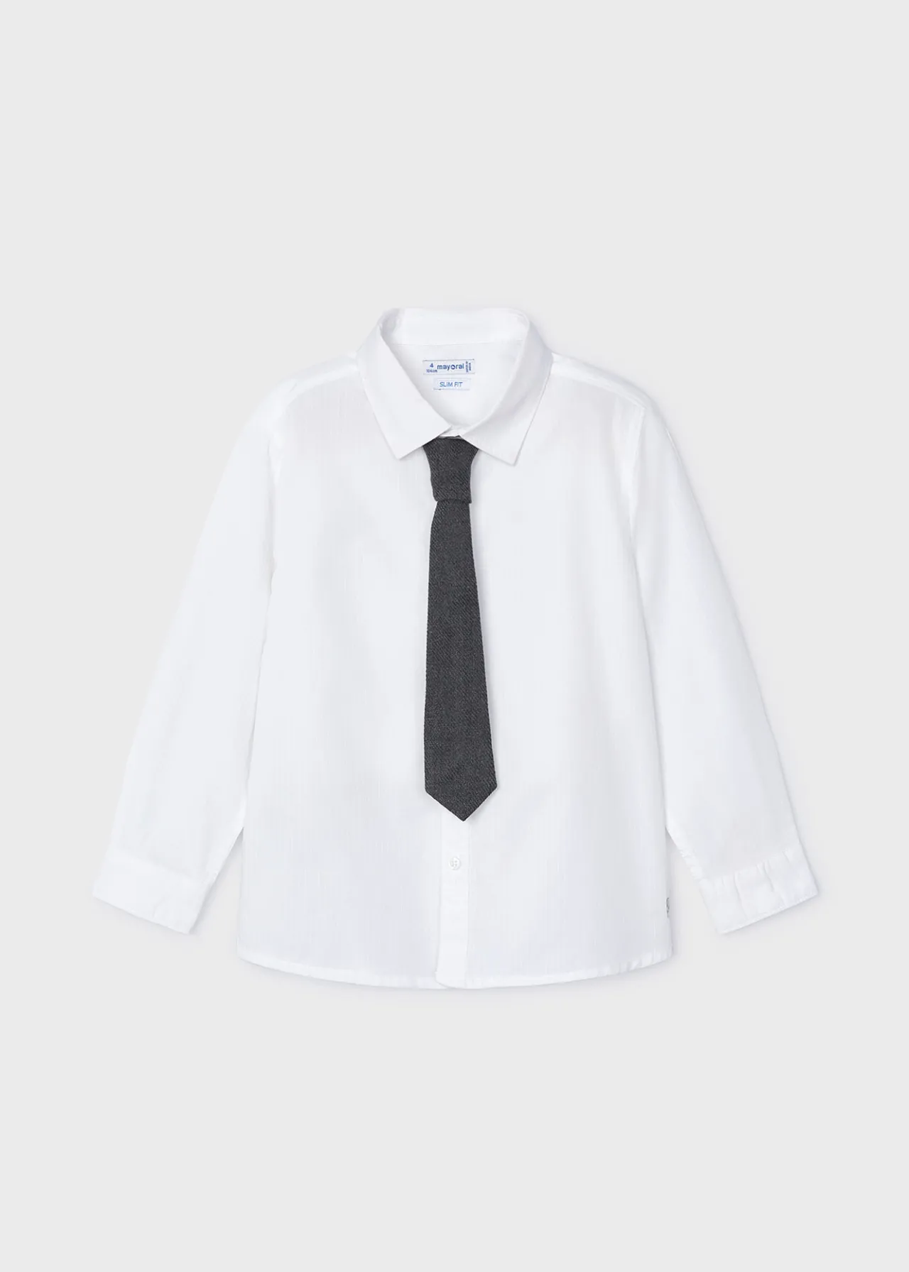 BOY Mayoral Boy Shirt with Tie