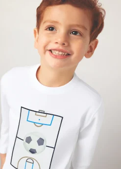 BOY Mayoral Boy Soccer Print T-Shirt