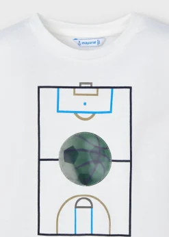 BOY Mayoral Boy Soccer Print T-Shirt