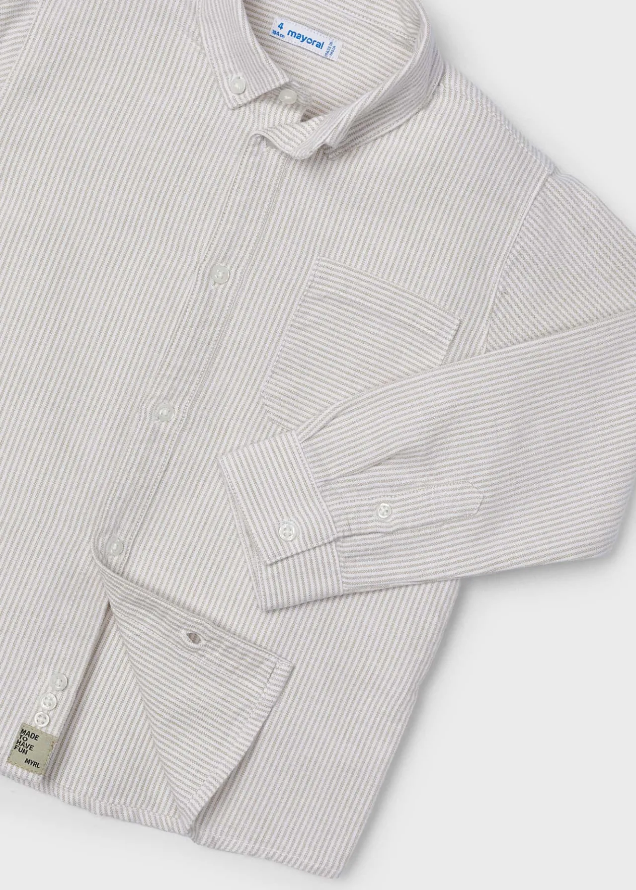 BOY Mayoral Boy Striped Shirt