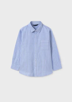 BOY Mayoral Boy Striped Shirt