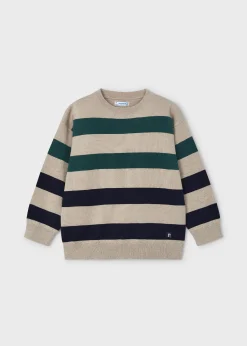 BOY Mayoral Boy Striped Sweater