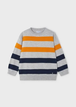 BOY Mayoral Boy Striped Sweater