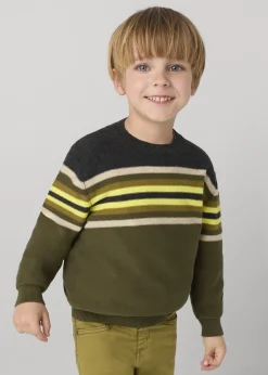 BOY Mayoral Boy Striped Sweater