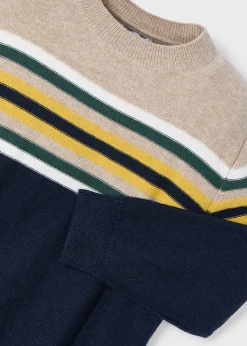 BOY Mayoral Boy Striped Sweater