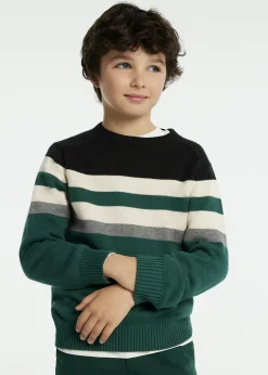 BOY Mayoral Boy Striped Sweater