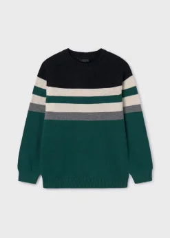 BOY Mayoral Boy Striped Sweater