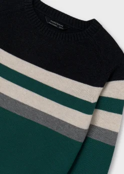 BOY Mayoral Boy Striped Sweater