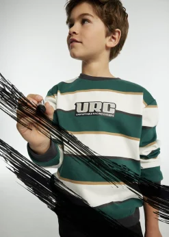 BOY Mayoral Boy Striped Sweater