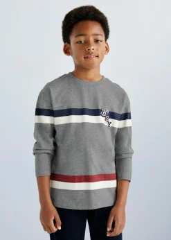 BOY Mayoral Boy Striped T-Shirt