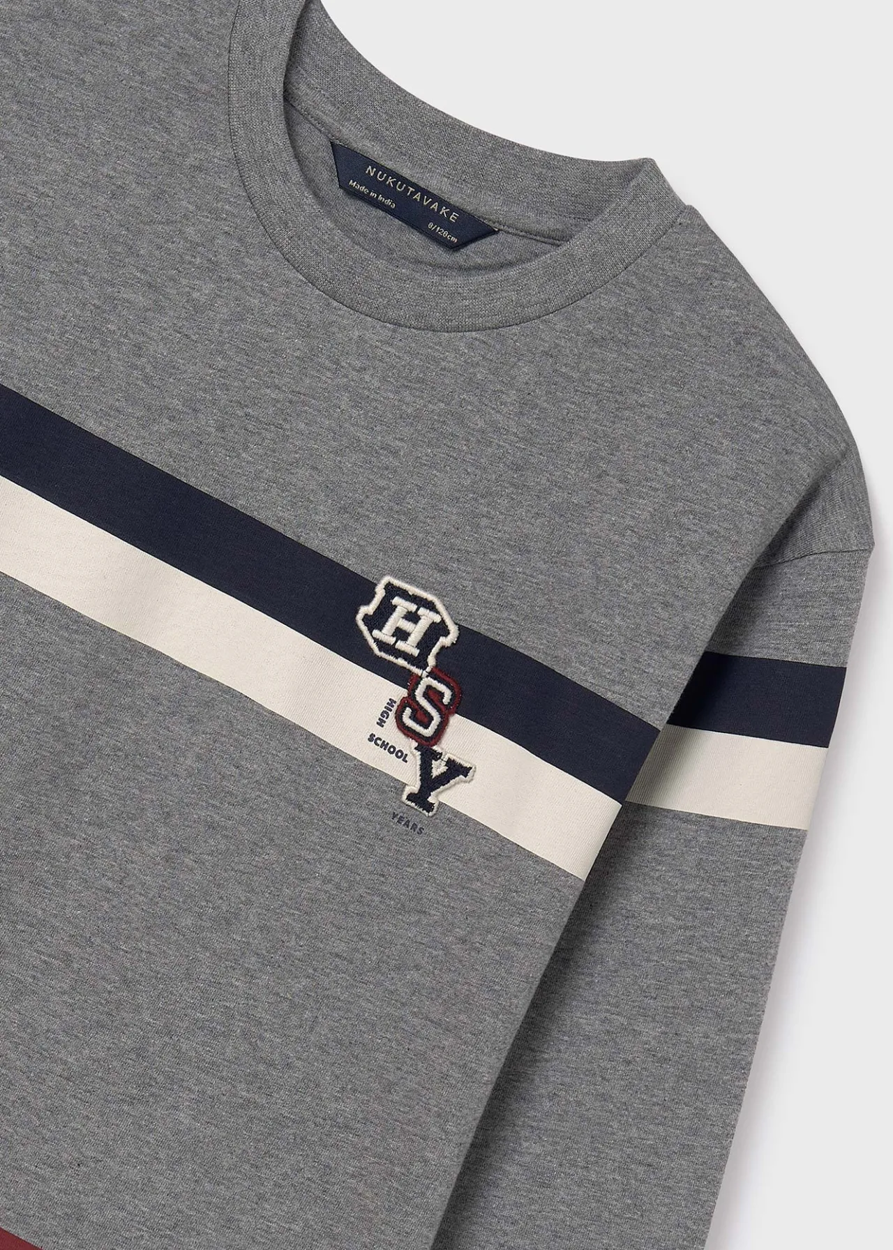 BOY Mayoral Boy Striped T-Shirt