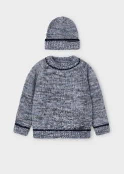 BOY Mayoral Boy Sweater with Beanie