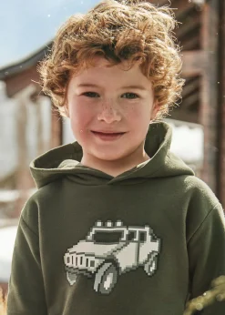 BOY Mayoral Boy Sweatshirt with Rubber-Print