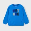 BOY Mayoral Boy Text Print Sweatshirt