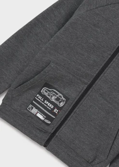BOY Mayoral Boy Text Zip Hoodie