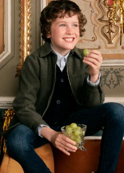 BOY Mayoral Boy Zip Overshirt