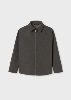 BOY Mayoral Boy Zip Overshirt