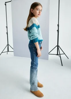 Mayoral Color gradient jeans girls