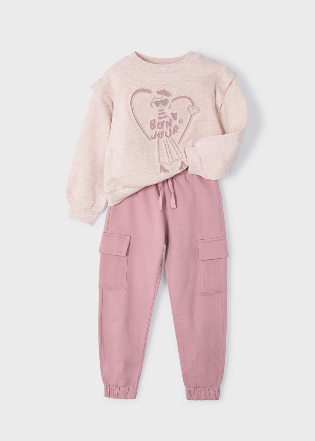 Mayoral Girl 2 Piece Heart Tracksuit